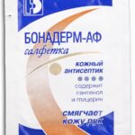 Бонадерм-АФ салфетка 180x135 мм САШЕ